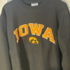 ** Black Iowa Crewneck **